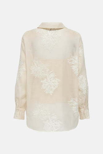 ONLOREGON ANNA LIFE LS EMB SHIRT WVN