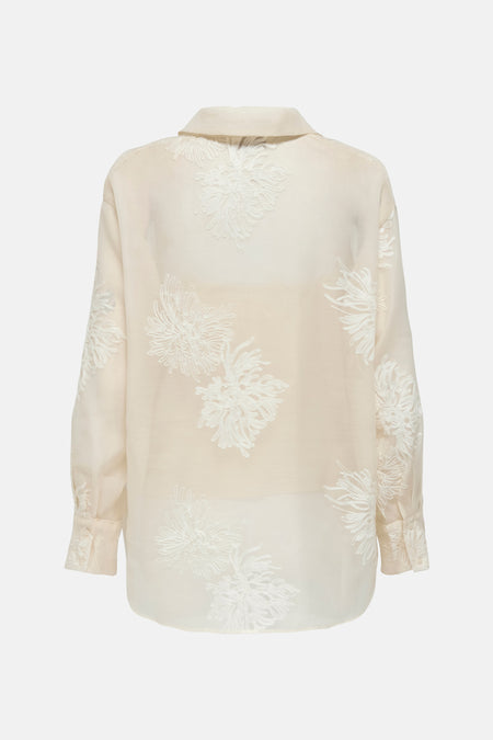 ONLOREGON ANNA LIFE LS EMB SHIRT WVN