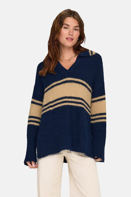 ONLMAGGIE LIFE LS POLO CC KNT