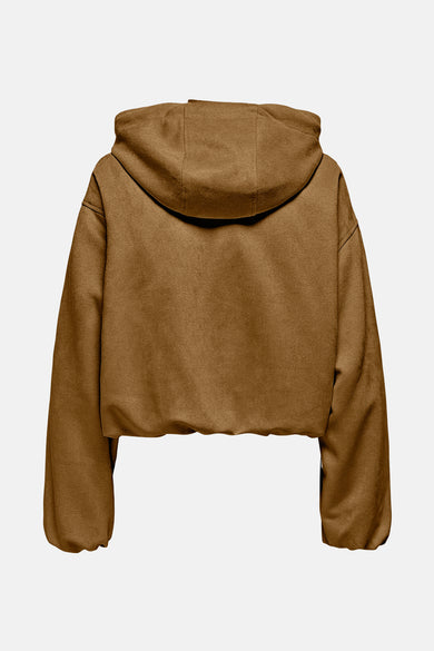 ONLDIANE LIFE FAUX HOOD JACKET CC OTW