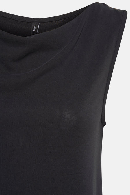 ONLFREE LIFE S/L  DRAPING NECK TOP JRS