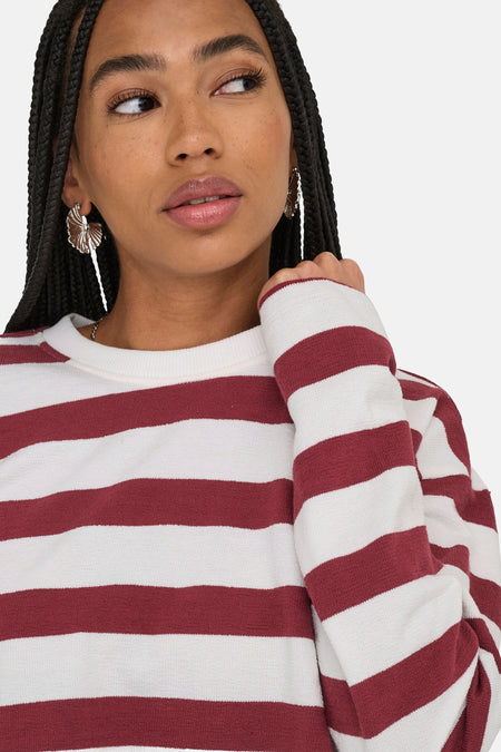 ONLELSA L/S O-NECK BOX UB SWT