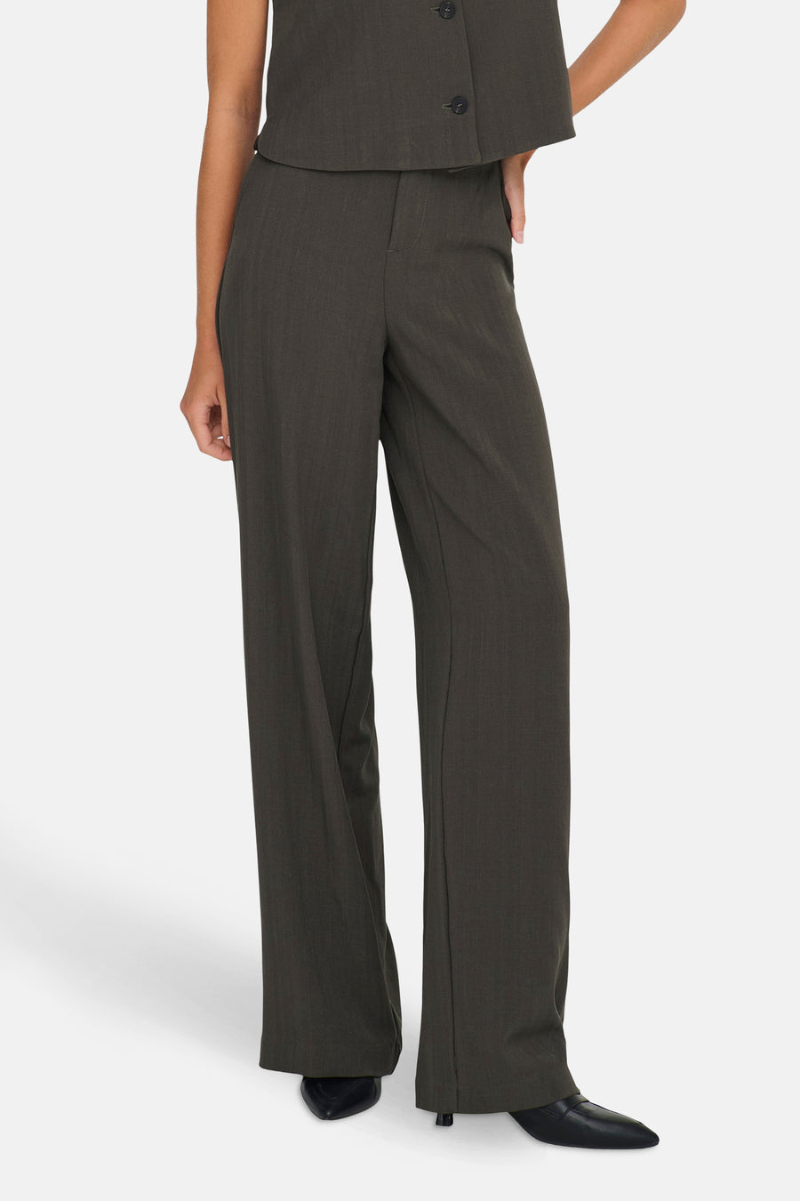 Pantalon de costume - brun - ONLY®