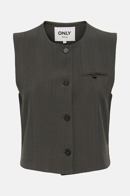 ONLMATEO LIFE S/L STRIPE VEST CC TLR