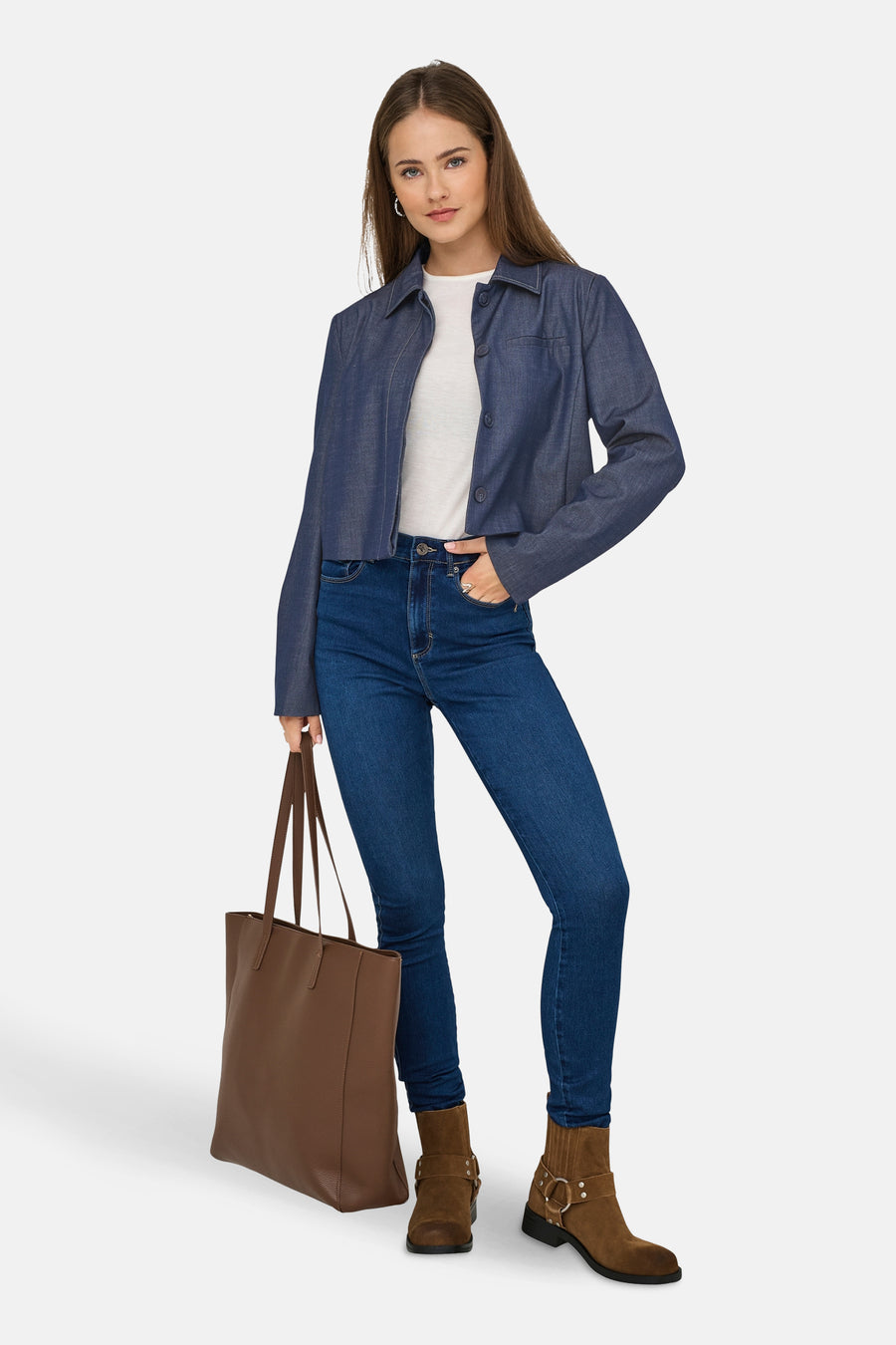 Veste en jean - dark blue denim - ONLY®