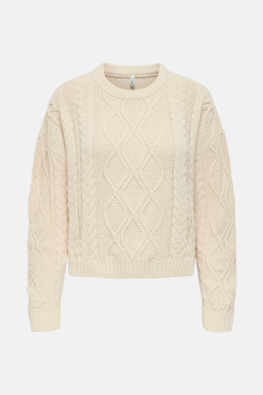 Pull col O Écru - ONLY® - ONLY®