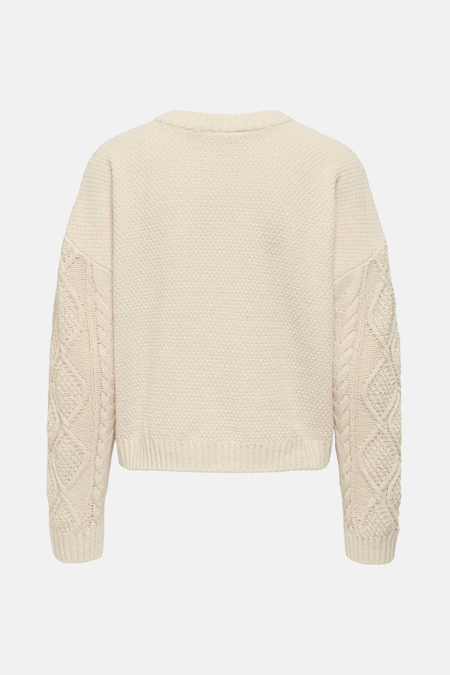 Pull col O Écru - ONLY® - ONLY®