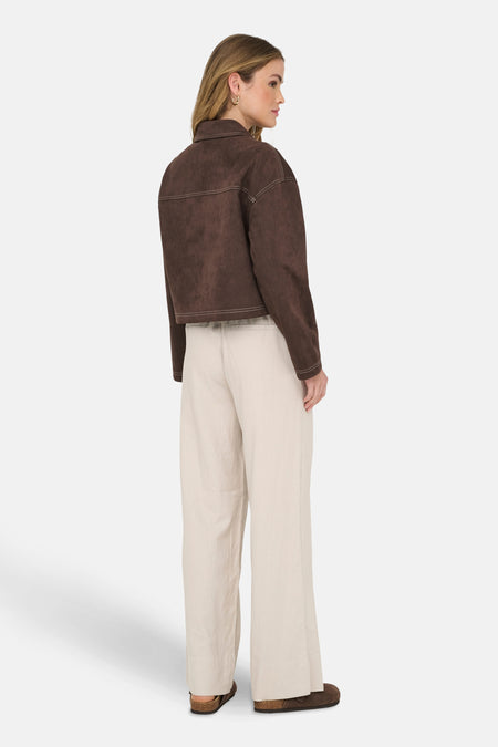 ONLSTINA LIFE FAUX SUEDE JACKET CC PNT