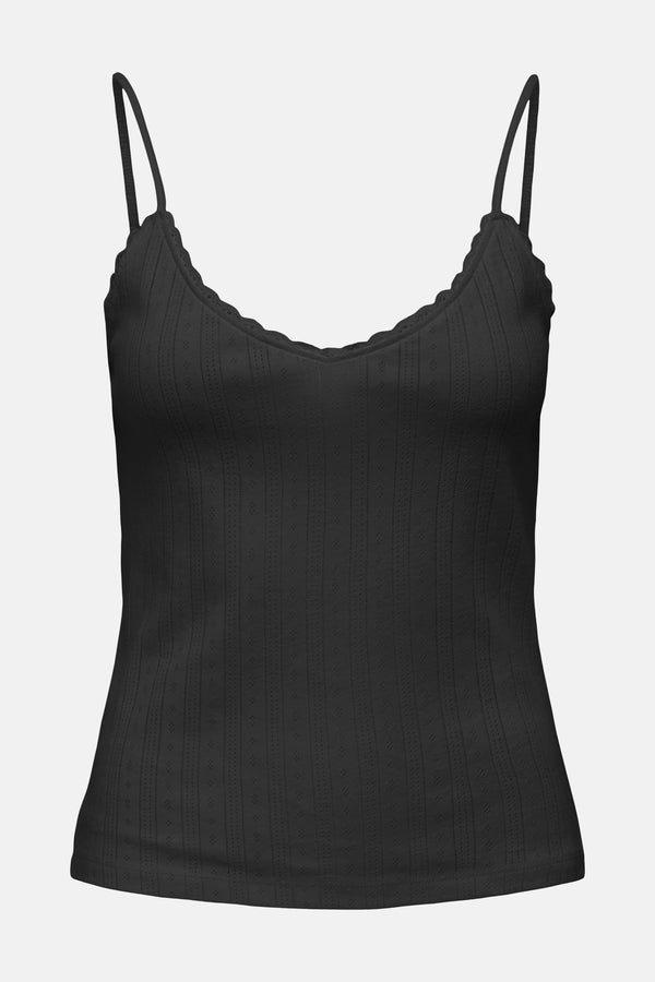 Top (bandes fines) Noir - JDY
