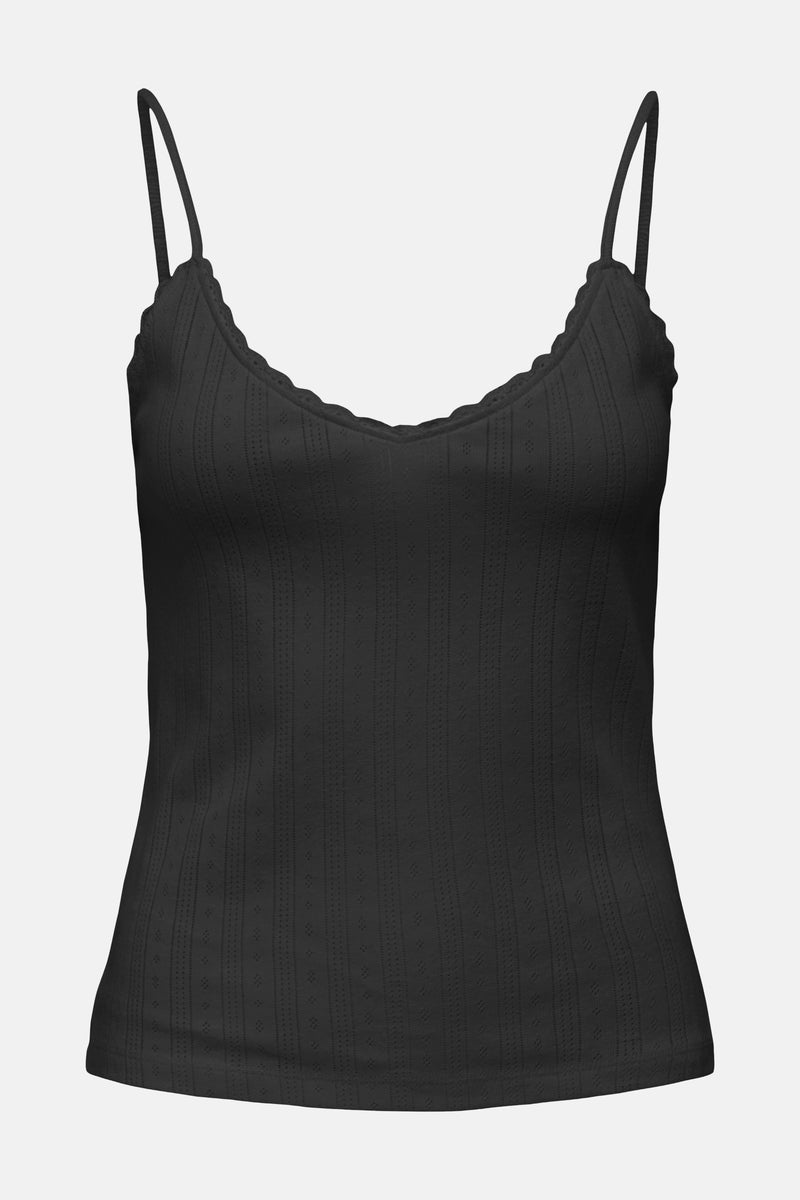 Top (bandes fines) Noir - JDY