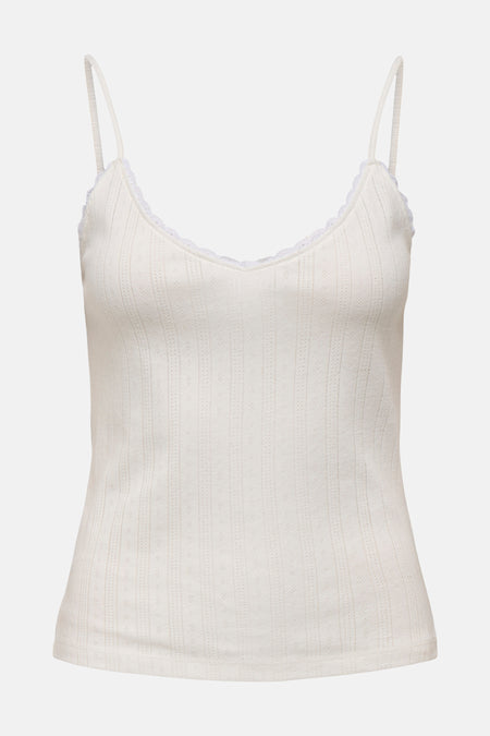 JDYSALSA LIFE LACE DET SINGLET JRS DIA
