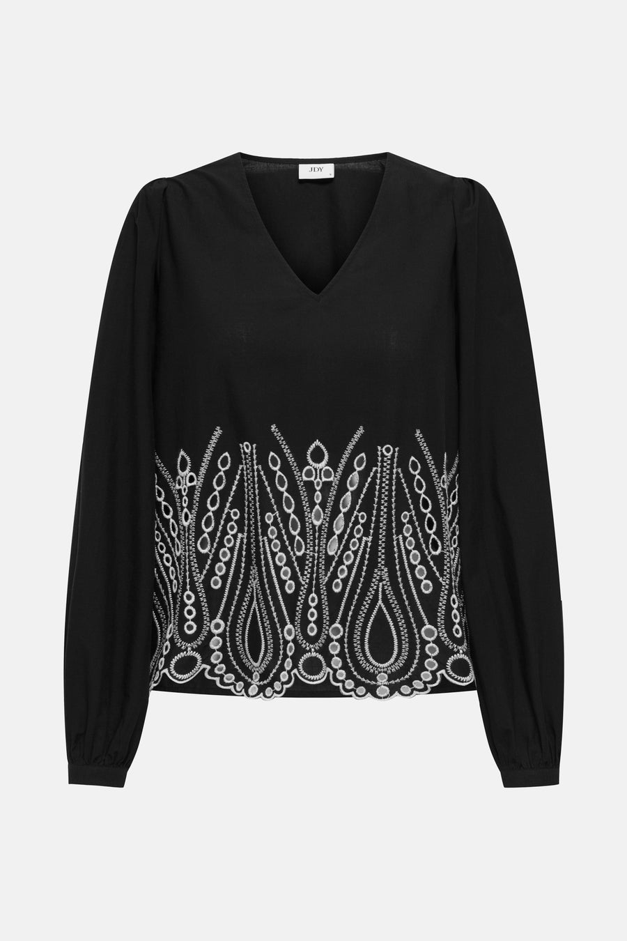 JDYMILEY L/S ANGLAISE TOP WVN