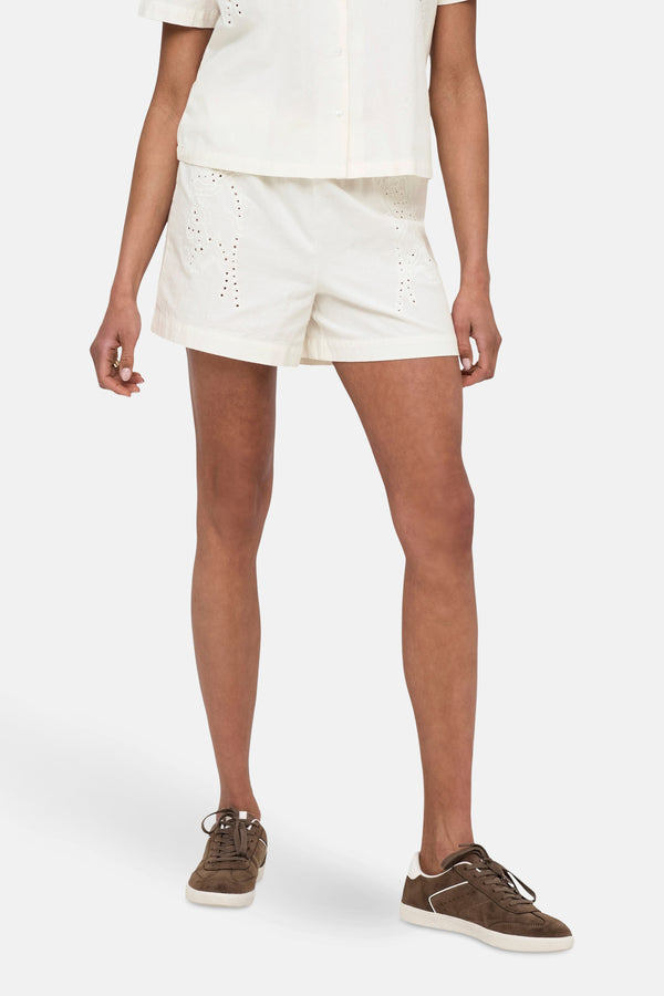 JDYBELLA EMB. HW SHORTS WVN
