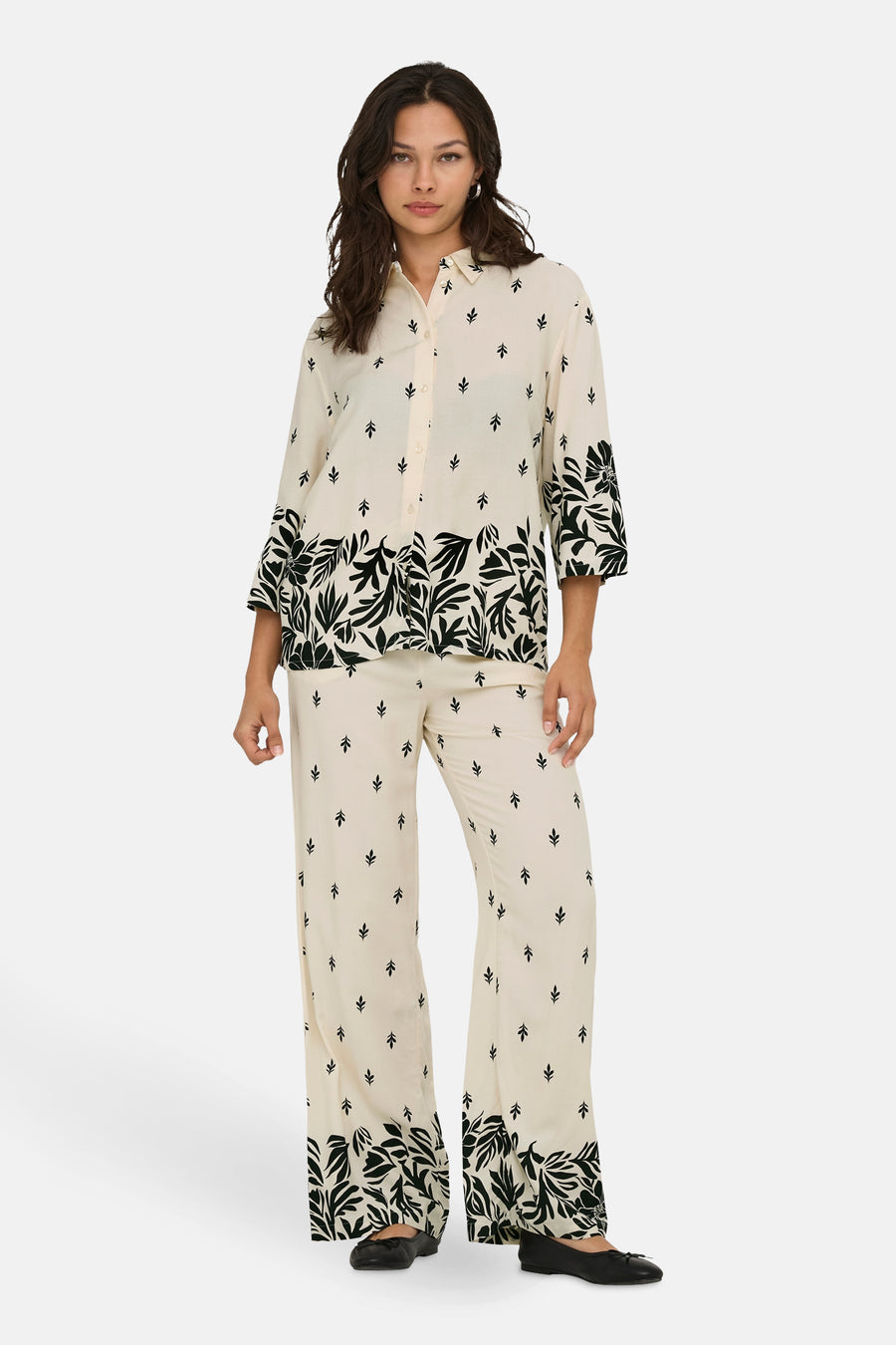 JDYMAGGIE LIFE MW WIDE PANT WVN