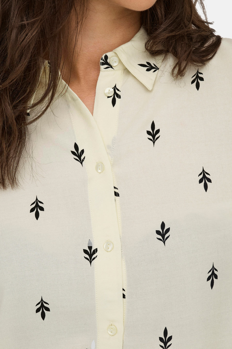 Chemise à manches longues - écru - JDY