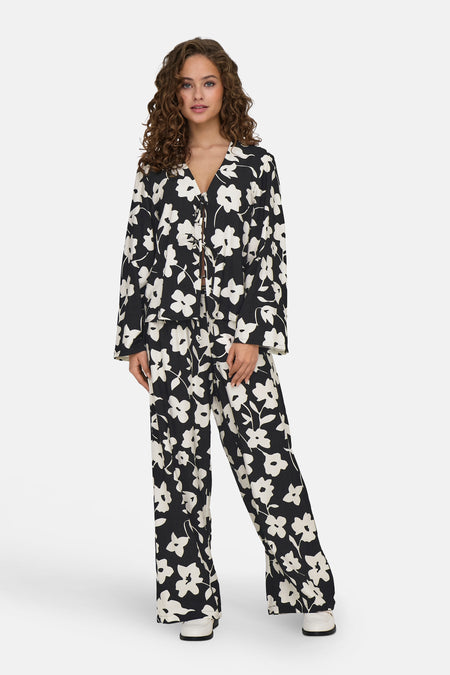 JDYSILAS  L/W WIDE PANT WVN EXP