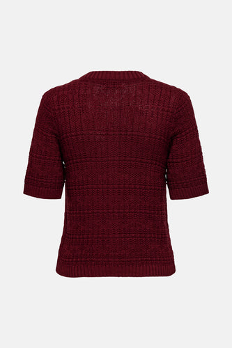 JDYTIKKA S/S O-NECK CARDIGAN KNT