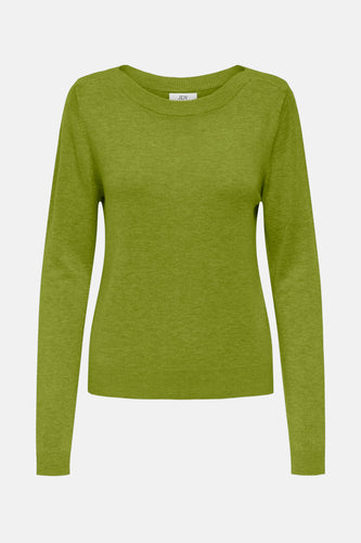 Pull à col rond - vert - JDY