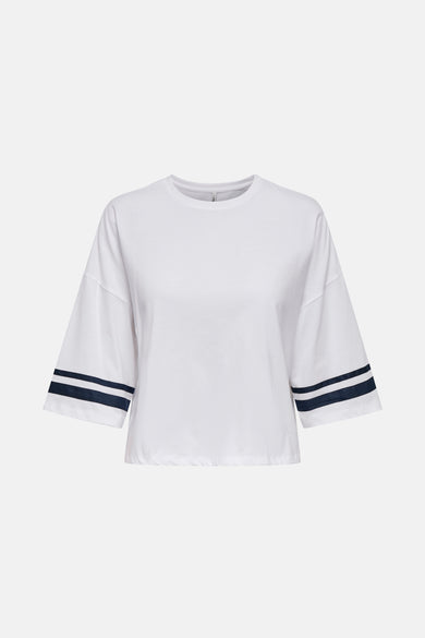 ONLPALOMA S/S O-NECK TOP BOX JRS