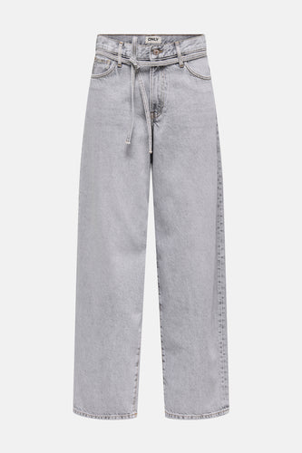 ONLGIANNA MW STR JEANS LG BLEACH DOT
