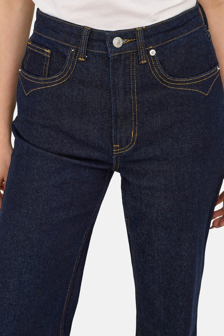 ONLJUICY HW FLARED WESTERN DNM MAE
