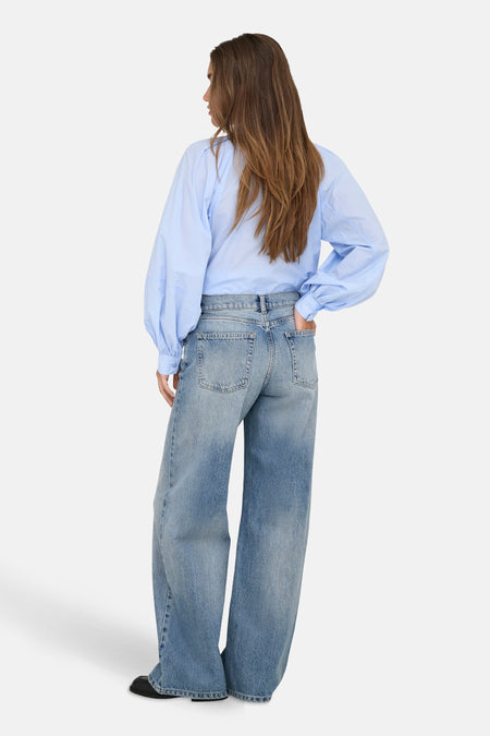 ONLHOPE LOW WAIST WIDE DNM TAI