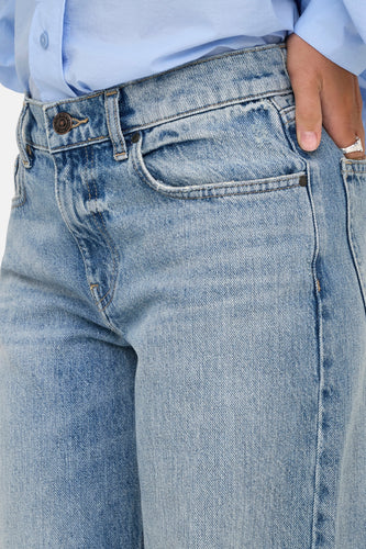 WIDE LOW LIGHT BLUE - light blue denim - ONLY®