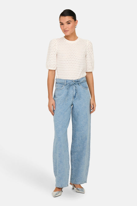ONLGIANNA MW STRAIGHT FLOWER DNM BJ