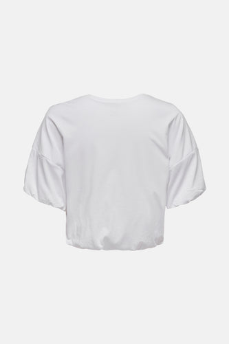 ONLTYLER LIFE S/S O-NECK BALLOON TOP JRS