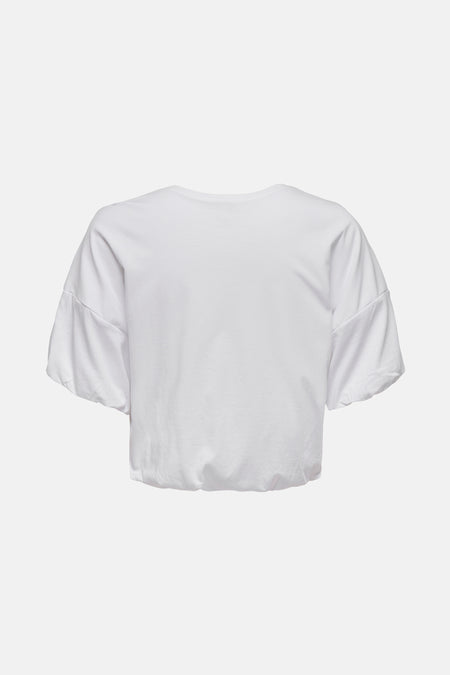 ONLTYLER LIFE S/S O-NECK BALLOON TOP JRS