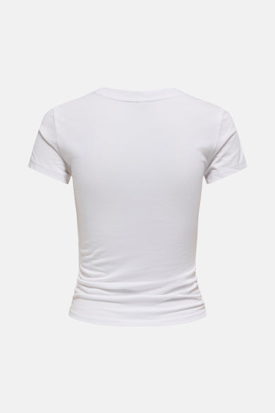 ONLNELL S/S O-NECK BOW TOP BOX JRS