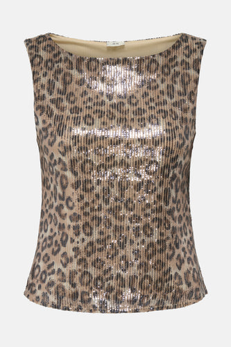 JDYLEONA S/L SEQUINS TOP JRS EXP