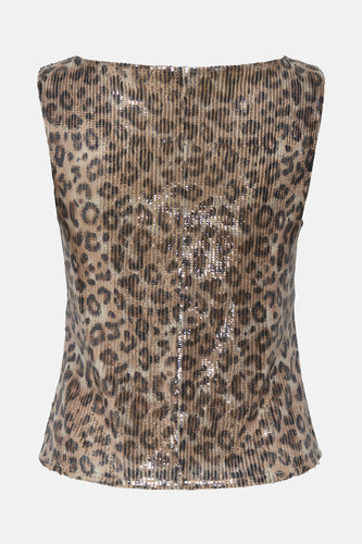 JDYLEONA S/L SEQUINS TOP JRS EXP