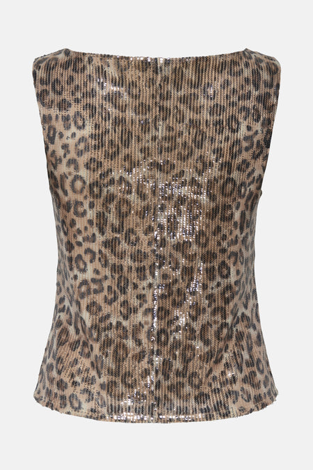 JDYLEONA S/L SEQUINS TOP JRS EXP