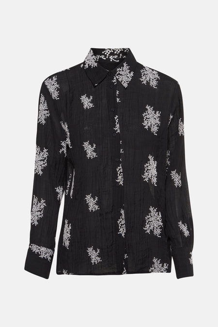 JDYTHEO L/S EMBROIDERY LOOSE SHIRT WVN