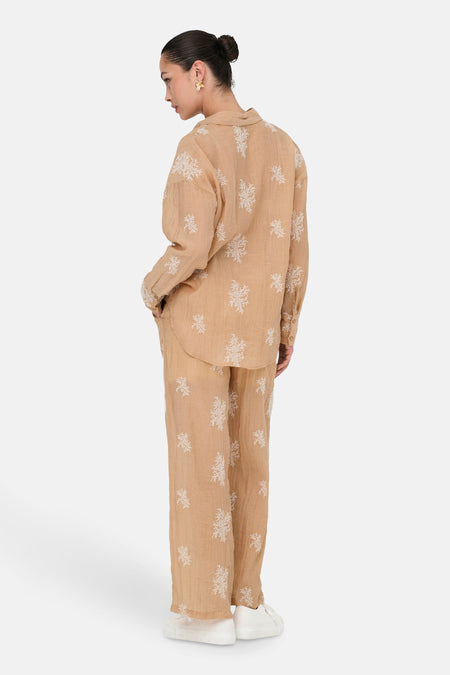 JDYTHEO L/S EMBROIDERY LOOSE SHIRT WVN