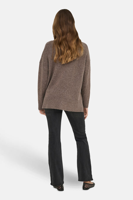 ONLHAZEL LS HIGHNECK OVERS. PULL KNT NCA