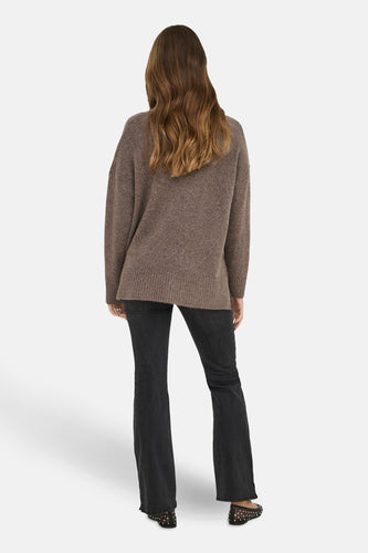 Pull à col rond - brun - ONLY® - 7