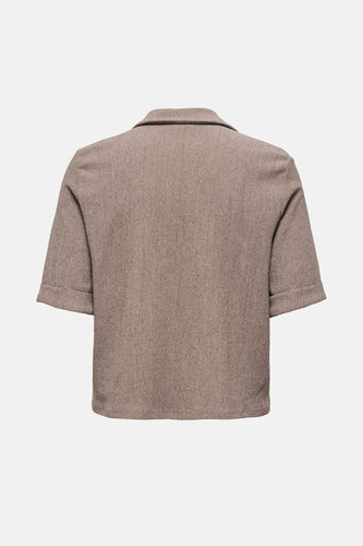 Chemise à manches courtes - beige - JDY - 2