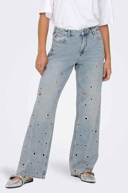 ONLCOBAIN REG WIDE EYELET DNM