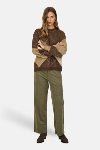 Pull col O brun - ONLY®