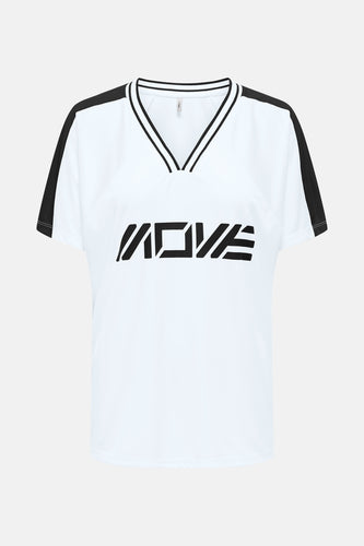 ONLBELLA S/S SPORT V-NECK TOP JRS
