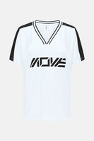 ONLBELLA S/S SPORT V-NECK TOP JRS