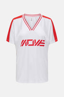 ONLBELLA S/S SPORT V-NECK TOP JRS