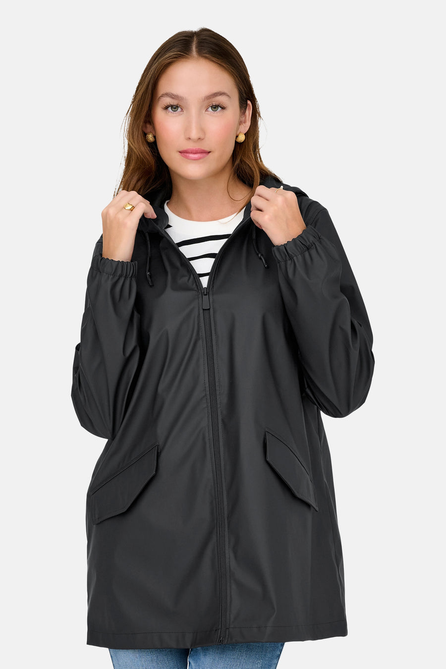Veste de pluie noir - JDY