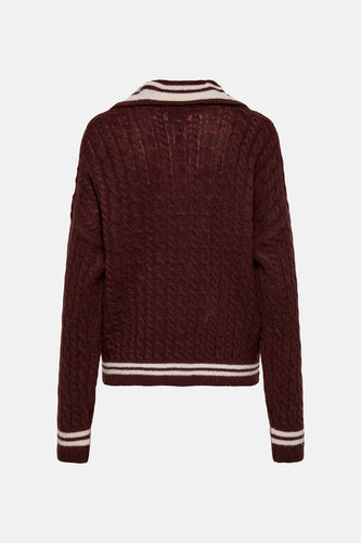 ONLKIMBERLY LS POLO CABLE PULL EX KNT