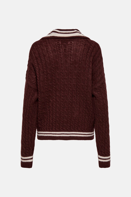 ONLKIMBERLY LS POLO CABLE PULL EX KNT