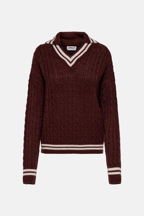 ONLKIMBERLY LS POLO CABLE PULL EX KNT