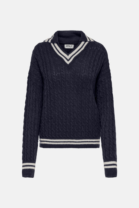 ONLKIMBERLY LS POLO CABLE PULL EX KNT