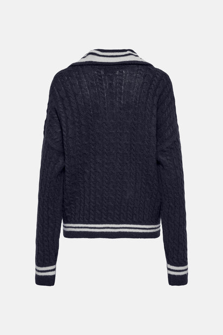 ONLKIMBERLY LS POLO CABLE PULL EX KNT